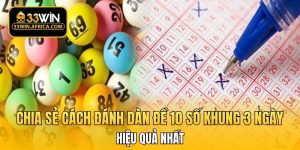 Dàn đề 10 số khung 3 ngày