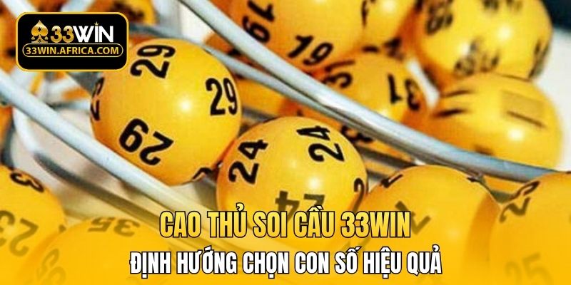 Định hướng chọn con số hiệu quả