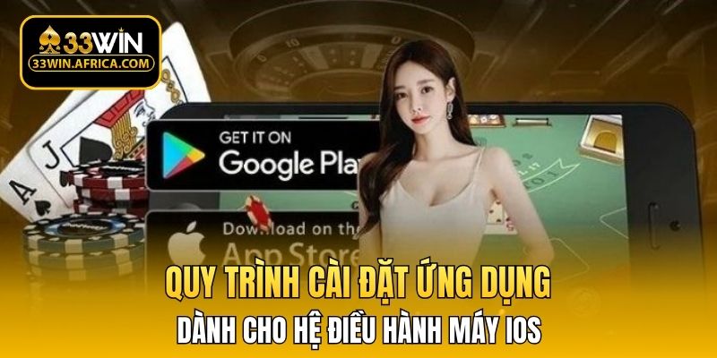 Quy trình cài đặt ứng dụng dành cho hệ điều hành máy IOS 