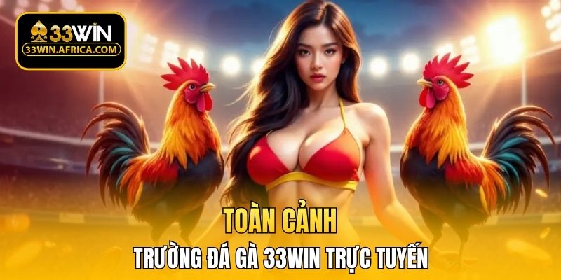 Toàn cảnh trường đá gà 33WIN trực tuyến